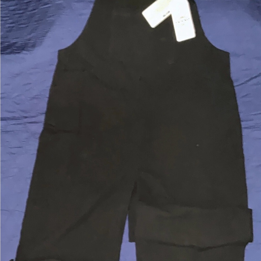 Women’s Black Overalls